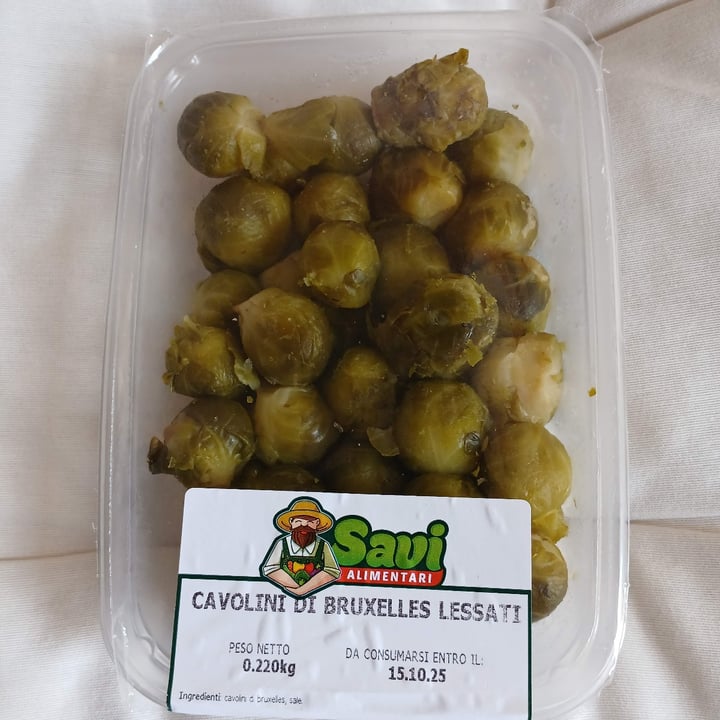 photo of Savi Alimentari cavolini di Bruxelles lessati shared by @robertaboschi on  27 Sep 2025 - review