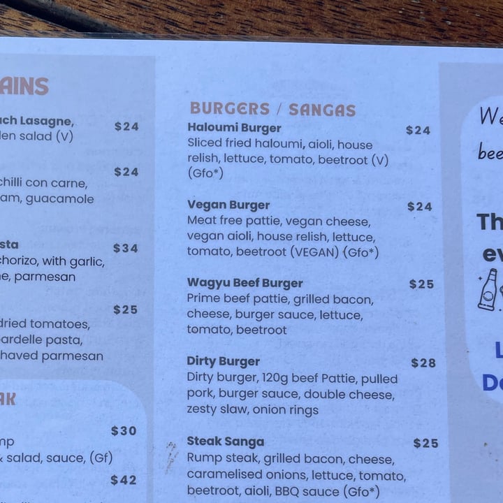 photo of Heritage Hotel & Function Centre Vegan Burger shared by @veggi-bella on  22 Feb 2025 - review