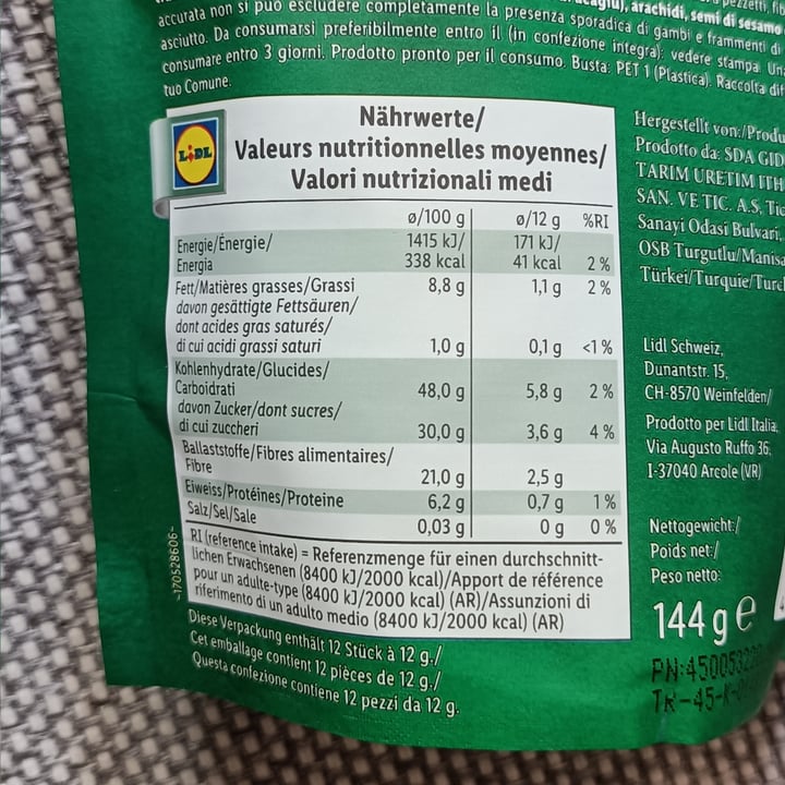 photo of Vemondo praline fichi, noci e semi di chia shared by @valeriedarkblue on  25 Jul 2024 - review