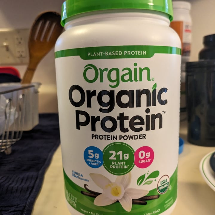 photo of Orgain Orgain Plant Based Protein Powder Vanilla Bean shared by @edav334 on  17 Oct 2023 - review