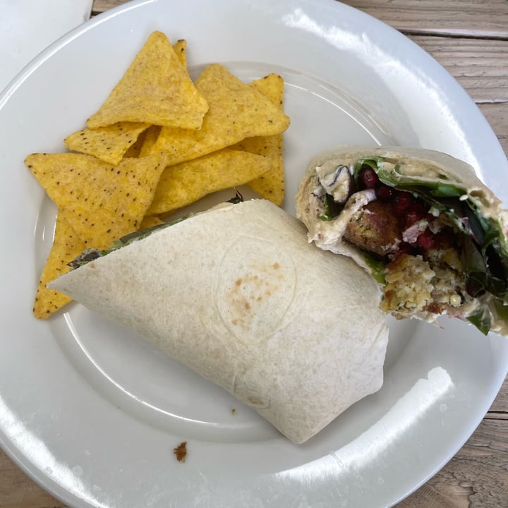 photo of Vemillion falafel wrap shared by @lor on  29 May 2025 - review