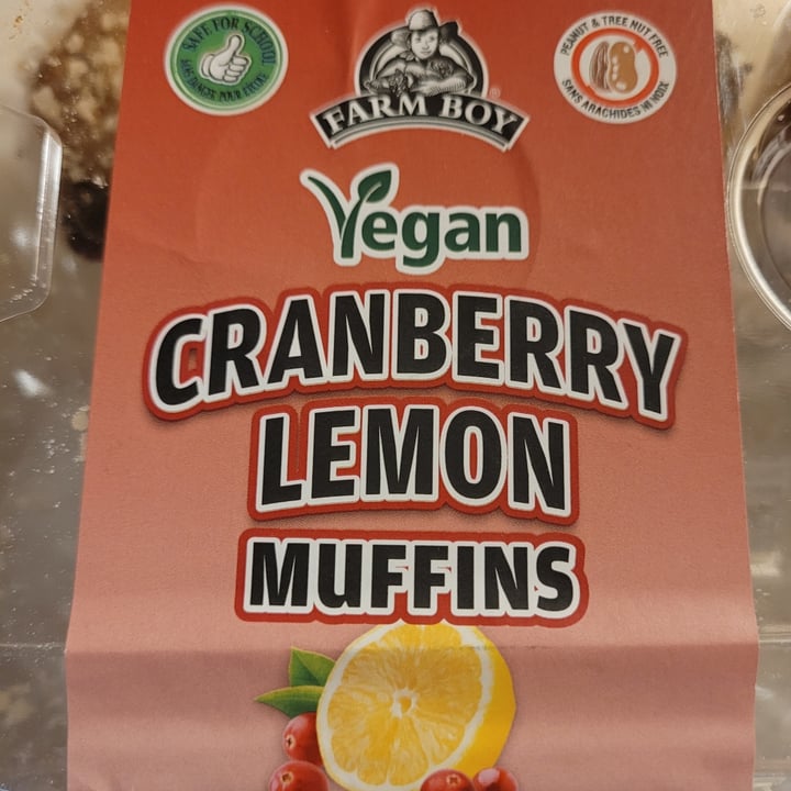 photo of Farm boy muffins cranberry lemon muffins shared by @canadianmishwah on  05 Nov 2023 - review