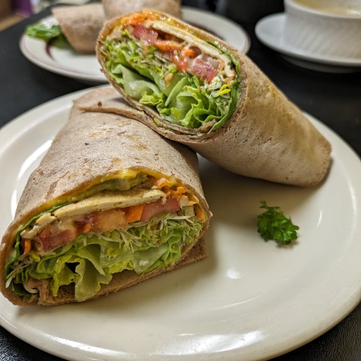 photo of Portia's Cafe The Great Tofu Wrap shared by @edav334 on  21 Jan 2024 - review