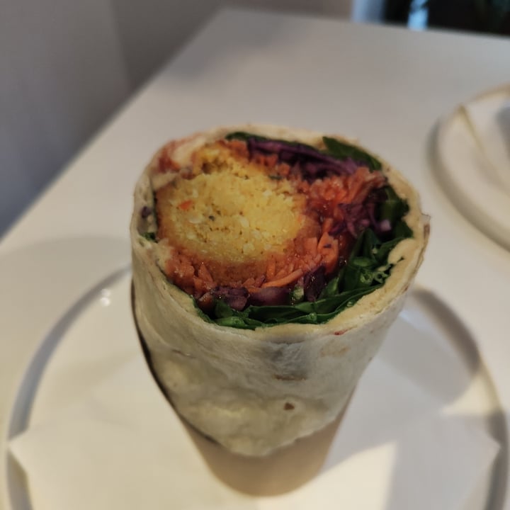 photo of From Julia Falafel Wrap shared by @botanicalcastle on  12 Dec 2024 - review