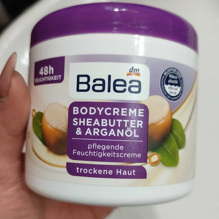 photo of Balea Bodycreme sheabutter & arganöl shared by @crazy-catlady on  01 Feb 2024 - review