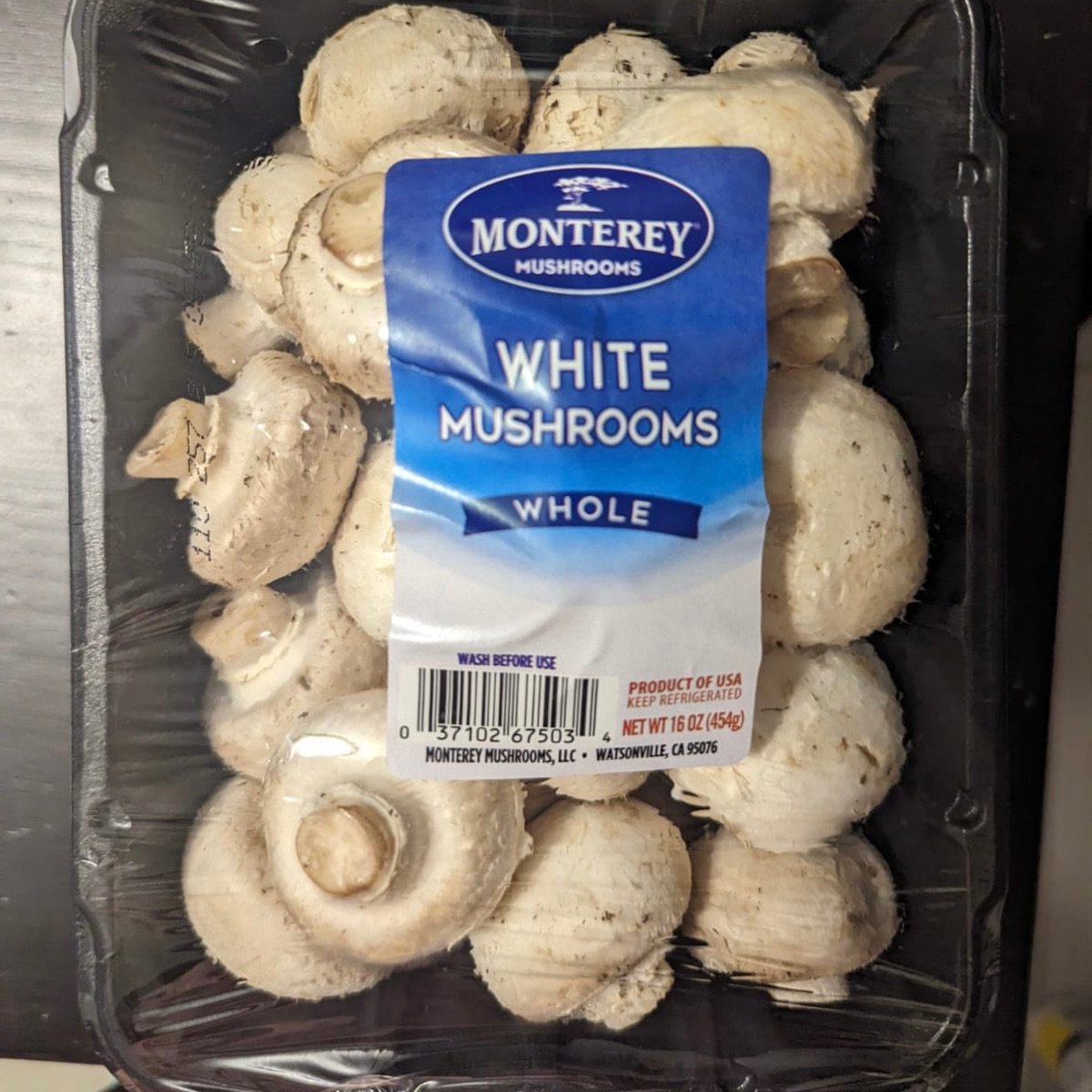 Whole White Mushrooms from Monterey Mushrooms - Vegan Product Reviews ...