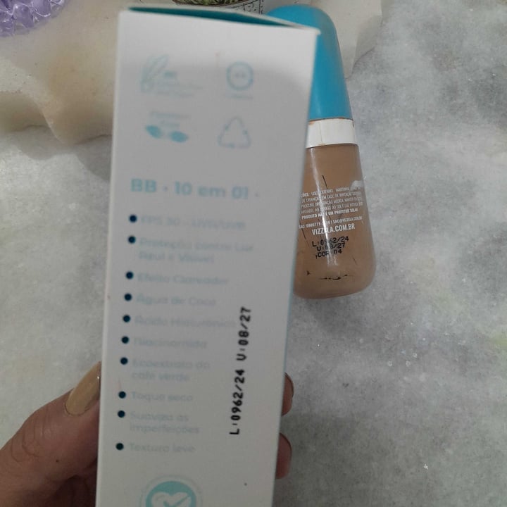 photo of Vizzela Cosméticos BB Cream shared by @patriciamarin on  06 Feb 2025 - review
