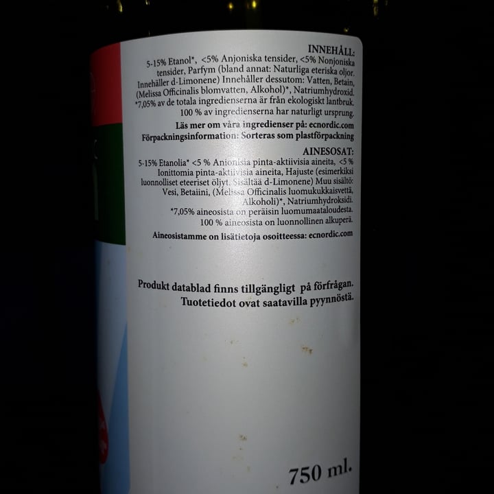 photo of EcoCléan Nordic Fönsterputs grapefrukt shared by @adropoceanic on  04 Oct 2025 - review