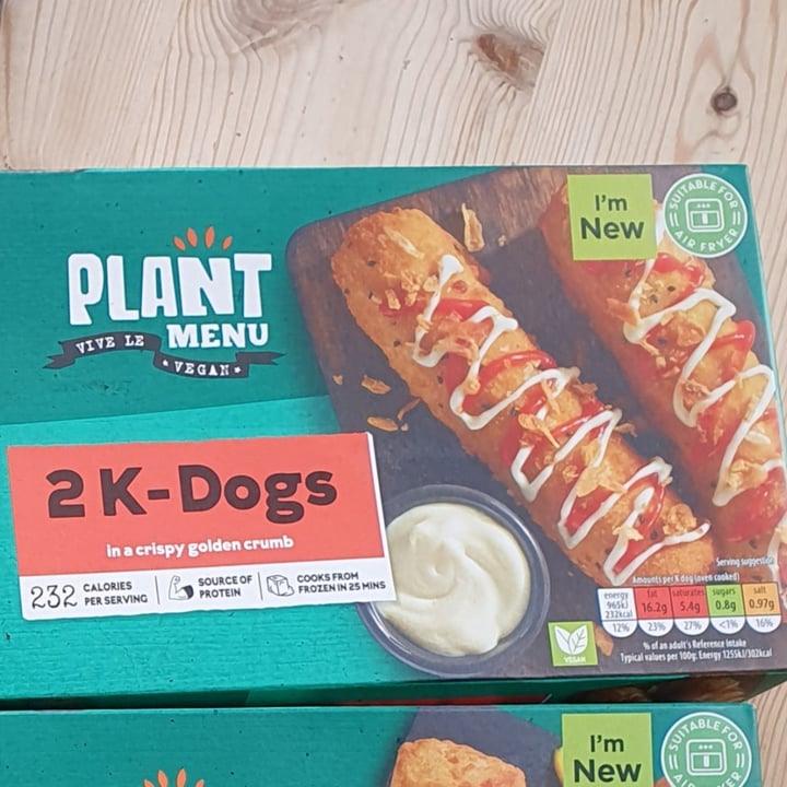 photo of Plant Menu 2 K-Dogs shared by @laurenmitchell on  12 Mar 2024 - review
