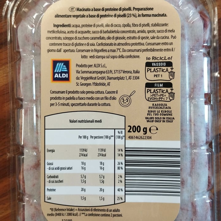 photo of MyVay macinato vegano shared by @urdva on  03 Nov 2024 - review
