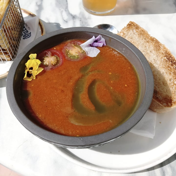 photo of The Queens Bar gazpacho shared by @sandrina91 on  20 Aug 2023 - review