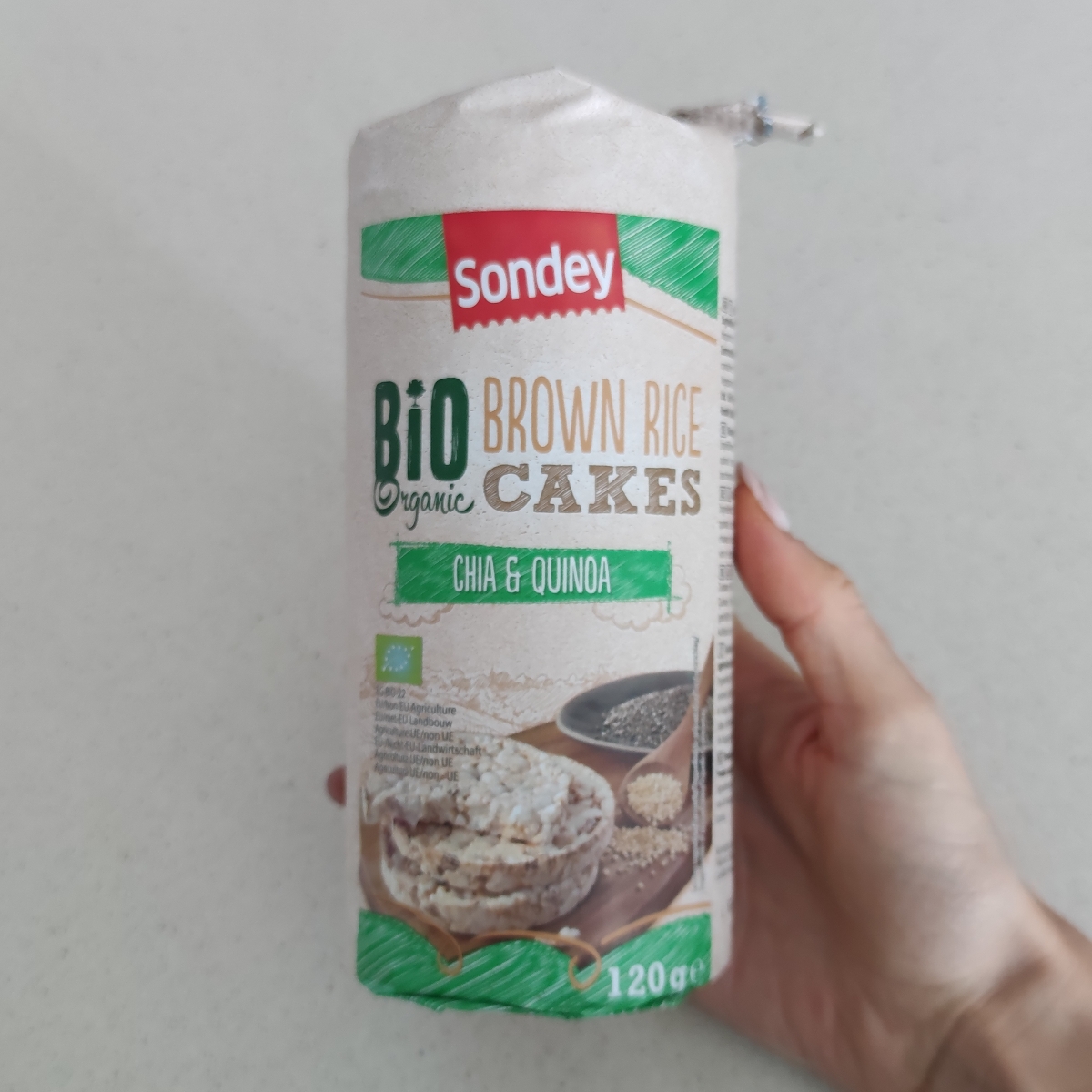Sondey Brown Rice Cakes Chía & quinoa Reviews abillion