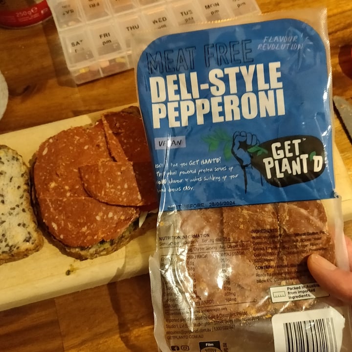 photo of get plant'd deli style pepperoni shared by @cruzilla on  09 Apr 2024 - review