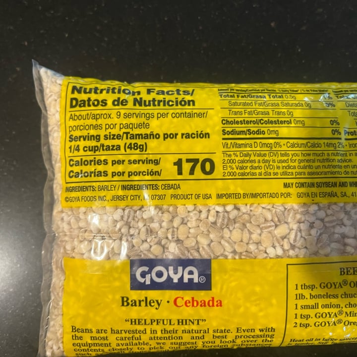 photo of Goya barley shared by @petramodirari on  01 May 2024 - review