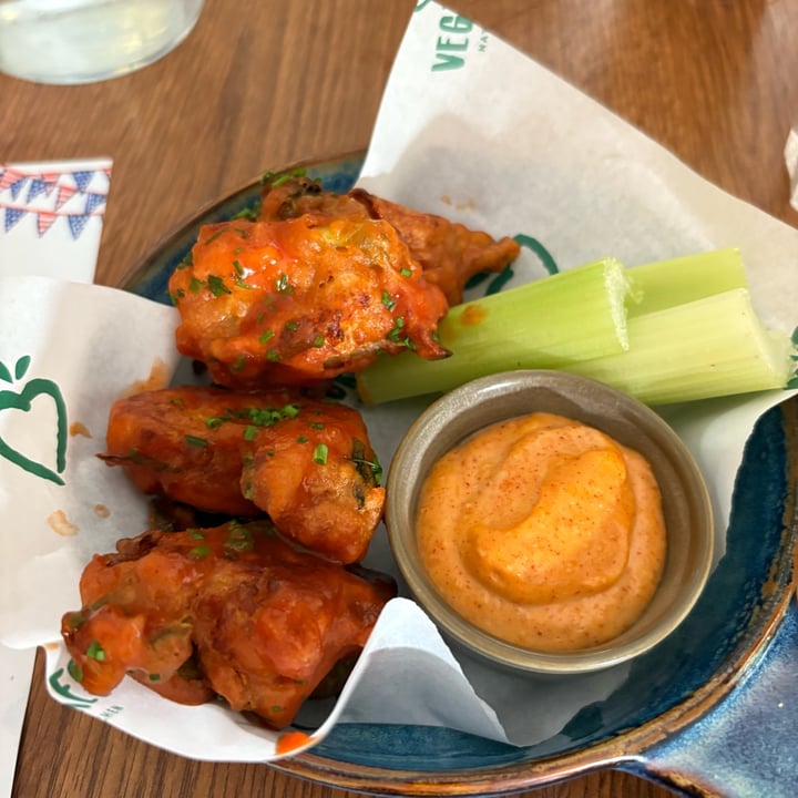 photo of Vegivores crispy buffalo cauliflower fritters & creamy ranch dip shared by @chrisj on  06 Jul 2025 - review