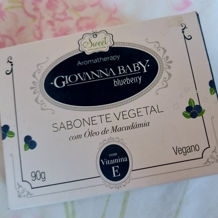 photo of Giovanna baby Sabonete Vegetal Blueberry shared by @vegauaumor on  29 Nov 2023 - review
