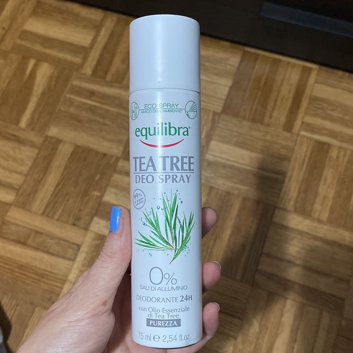 photo of Equilibra tea tree oil deodorante shared by @lilium78 on  20 Oct 2023 - review