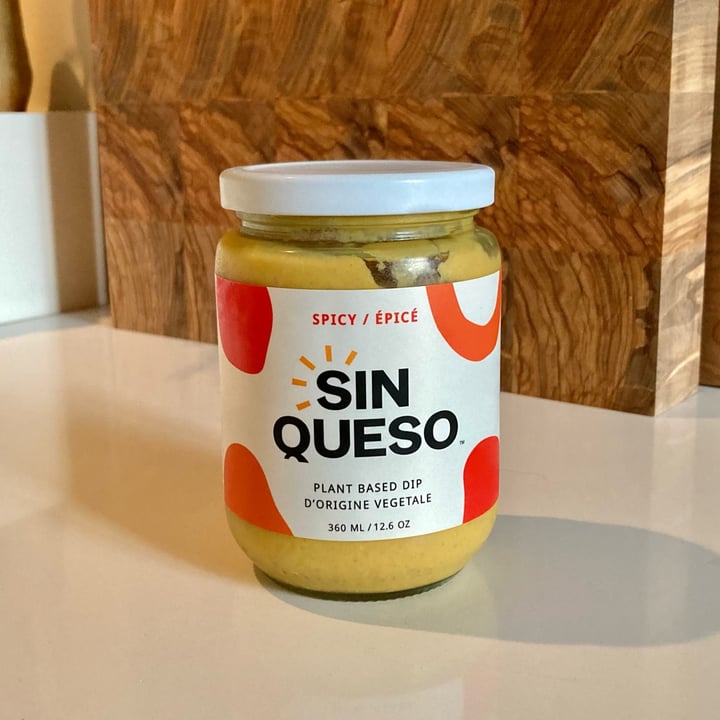 photo of Sin Queso Spicy plant based dip shared by @mikadog on  25 Sep 2023 - review