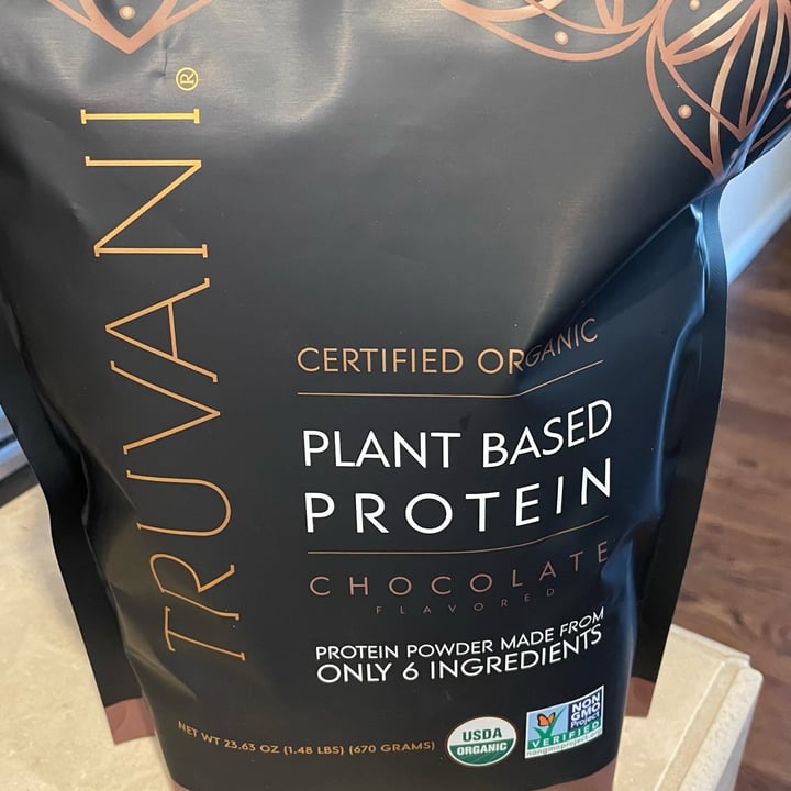 photo of Truvani Plant Based Protein-Chocolate shared by @veggietable on  06 Feb 2024 - review