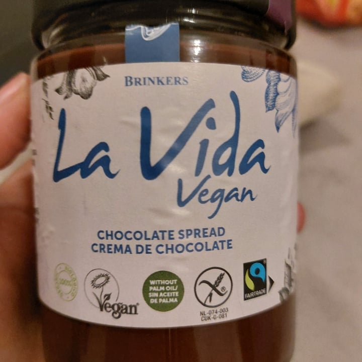 photo of La Vida Vegan Chocolate spread shared by @belulig on  11 Apr 2024 - review