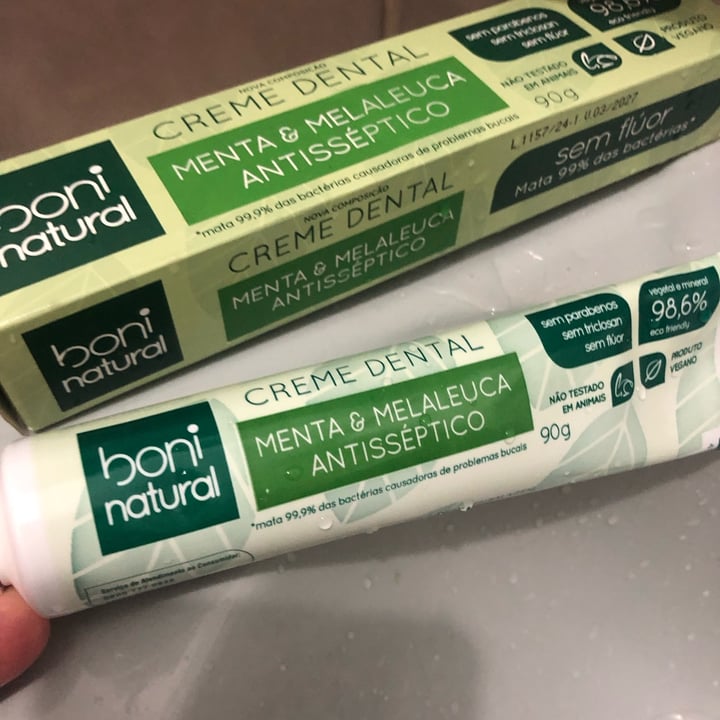photo of Boni natural Creme Dental shared by @passos on  08 May 2024 - review