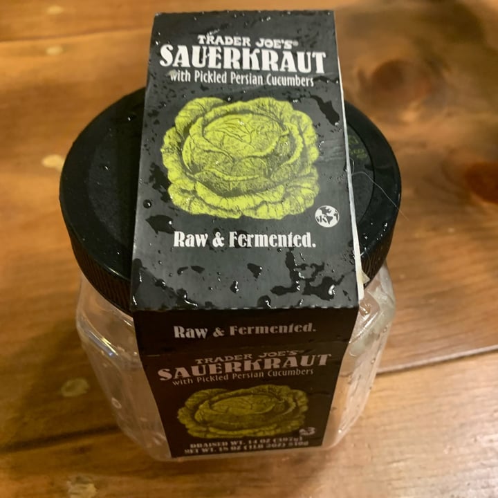 photo of Trader Joe's Sauerkraut shared by @roserose on  15 Oct 2023 - review