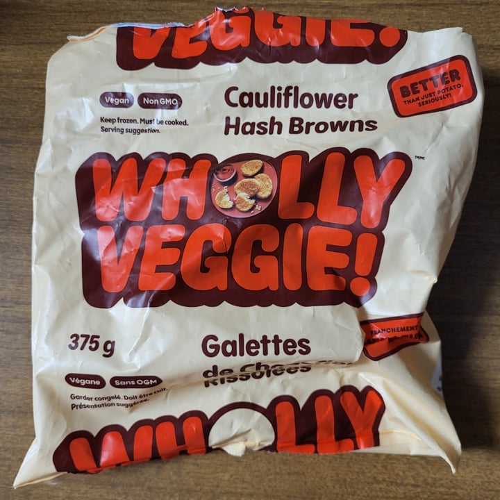 photo of Wholly veggie cauliflower hash browns shared by @socalvegan on  10 Apr 2024 - review