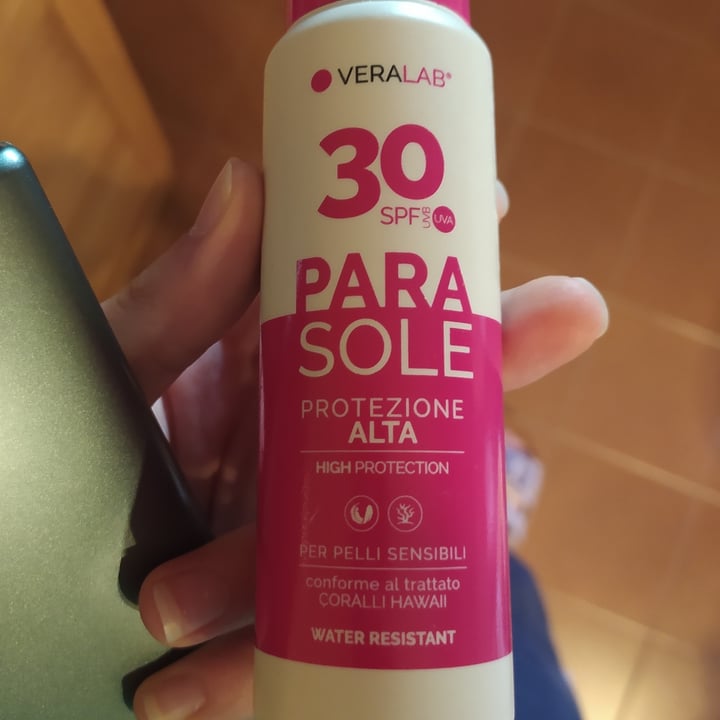 photo of Veralab Parasole crema solare shared by @marghe333 on  09 Jun 2025 - review