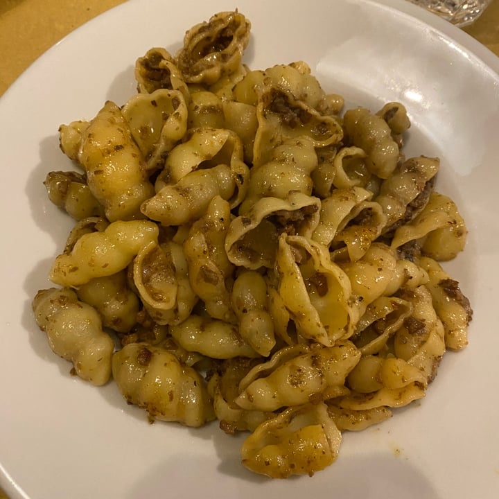 photo of Il Vegetariano conchiglie al ragù di funghi shared by @frappa on  04 Oct 2025 - review