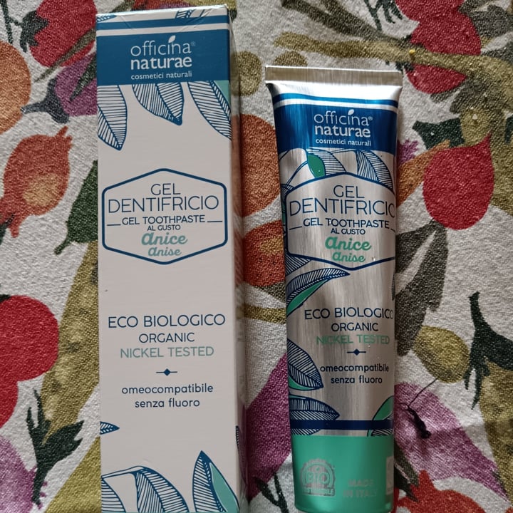 photo of Officina naturae Gel Dentifricio Anice (Anise) shared by @nospecismo on  07 May 2025 - review