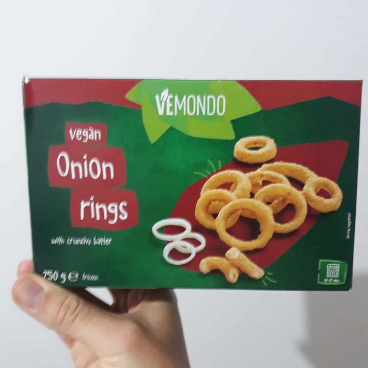 photo of Vemondo vegan onion rings shared by @giovannieugenio on  02 Sep 2023 - review