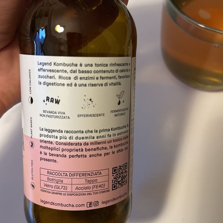 photo of Legend kombucha Strawberry fields shared by @babette on  07 Feb 2025 - review