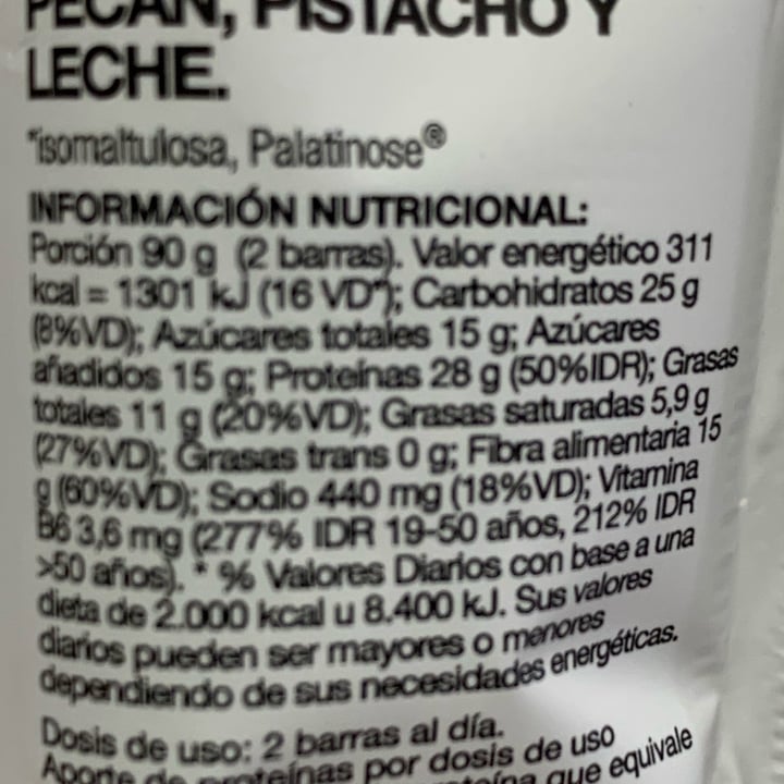 photo of NotCo Not Protein Bar - sabor Berry Pie shared by @sechague on  10 Dec 2024 - review