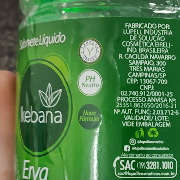 photo of Ikebana Sabonete líquido erva doce shared by @vanessamaiolini on  14 Jun 2024 - review