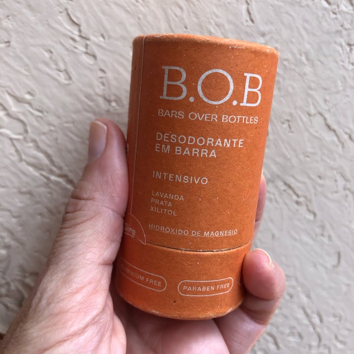 photo of bob BOB Desodorante Em Barra Intensivo shared by @passos on  26 Nov 2023 - review