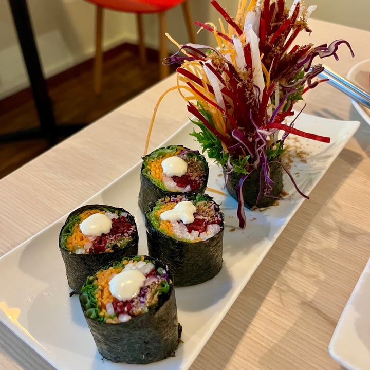 photo of Eco-Harmony Cafe 轻安地球村 Rainbow Sushi shared by @ziggyradiobear on  13 Jul 2025 - review