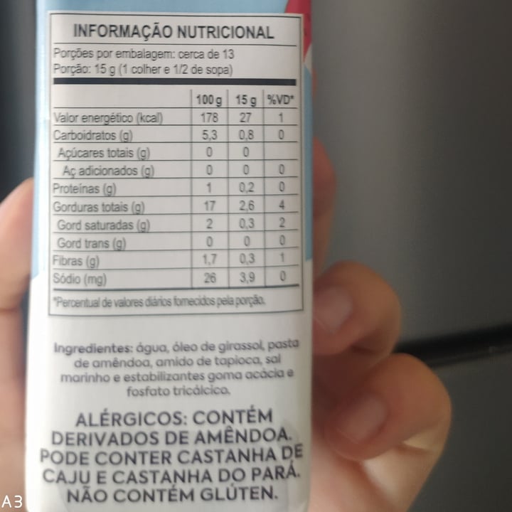 photo of A Tal da Castanha creme culinario vegetal shared by @funlion24 on  15 Nov 2024 - review