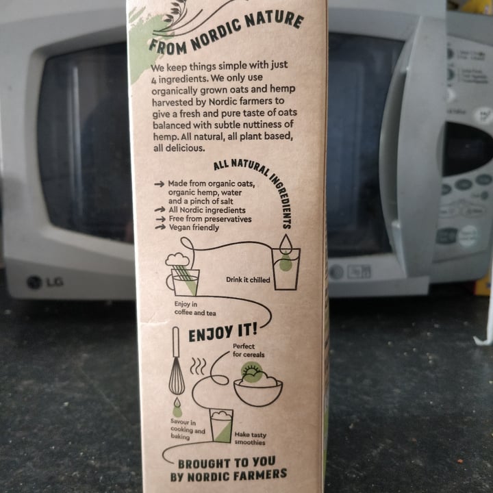 photo of Jörd Oat & Hemp Drink shared by @compassionate on  28 Jan 2024 - review