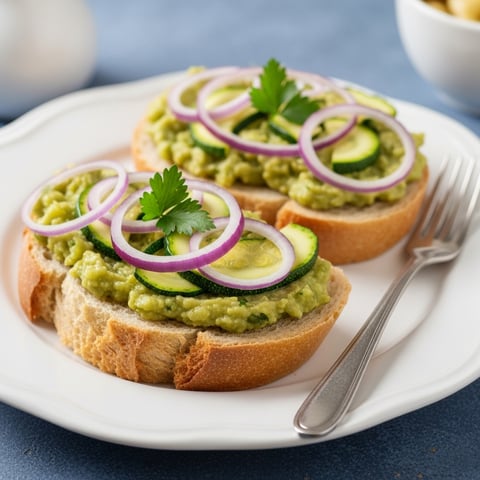 Easy Vegan Zucchini Onion Spread: Quick & Healthy Plant-Based Dip for Bread