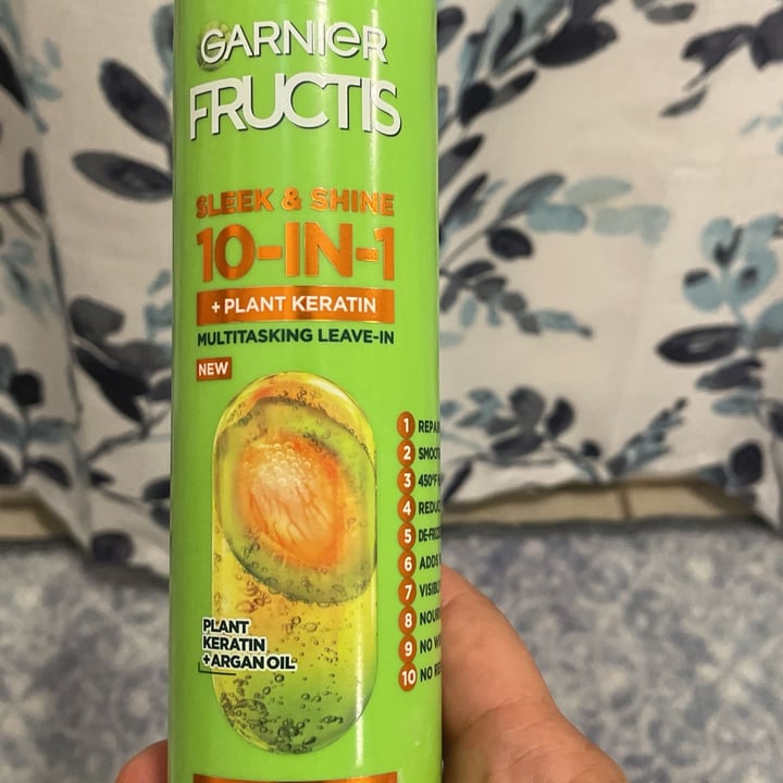 photo of Garnier Sleek & Shine 10-In-1 Multitasking Leave-in shared by @shiamoreno65 on  20 Jul 2024 - review