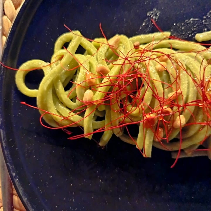 photo of Il germoglio Pici al prezzemolo, Aglio Olio Pinoli E Fili Di Peperoncino shared by @chiaradvv on  29 Jun 2024 - review