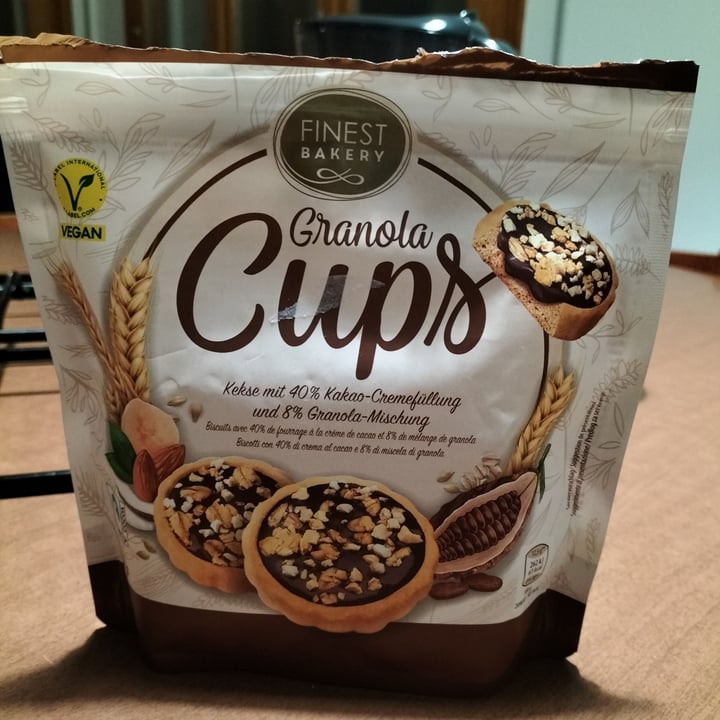 photo of Finest Bakery Granola Cups shared by @psychovegan on  10 Jan 2024 - review