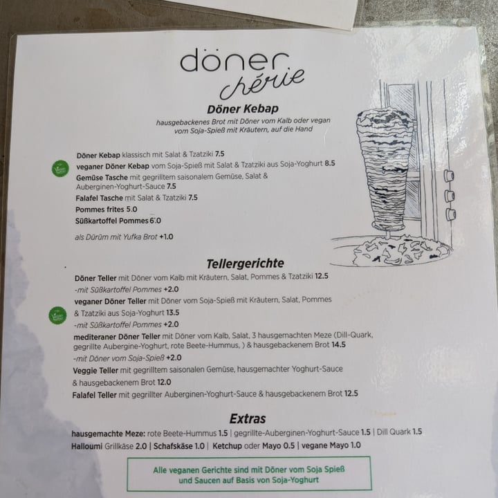 photo of Adieu Paris Veganer Döner vom Soja-Spieß shared by @punilu on  09 Sep 2025 - review