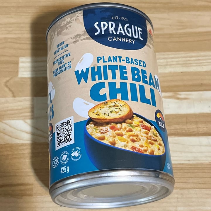 Sprague Cannery Plant Based White Bean Chili Review abillion