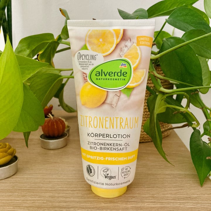 photo of Alverde Naturkosmetik Zitronentraum Bodylotion shared by @geisalopes on  13 Jul 2025 - review