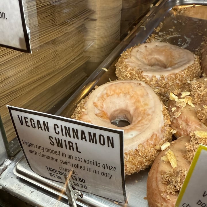 photo of Tantrum Doughnuts Minard Road Cinnamon Swirl shared by @meganthevegetable on  04 Oct 2025 - review