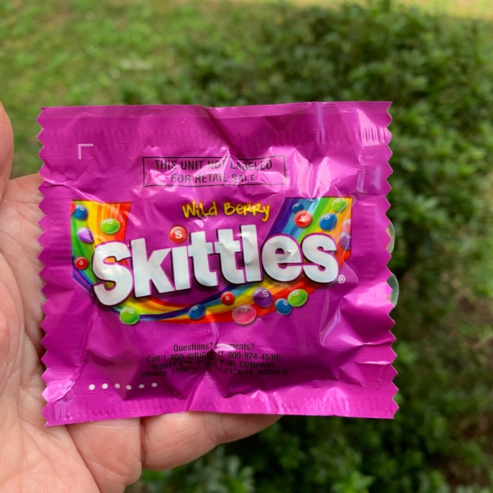 photo of Skittles Skittles Wild Berry shared by @onehungryvegan on  05 Oct 2023 - review
