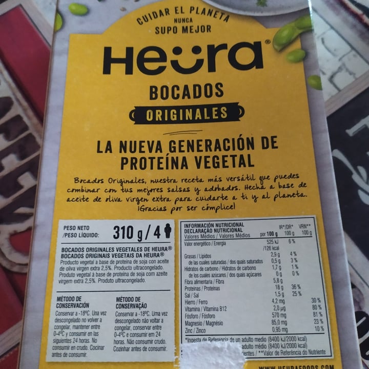 photo of Heura Bocados Originales shared by @genuedean on  28 Feb 2024 - review