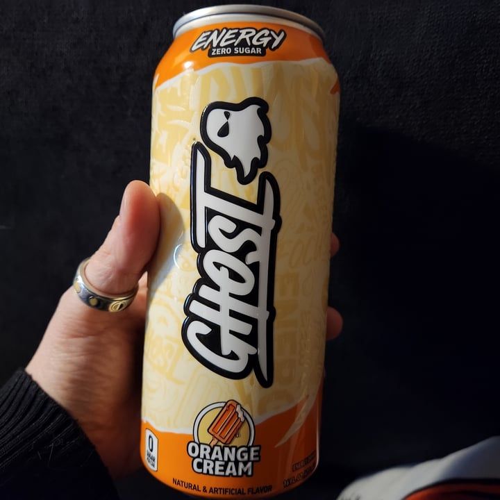 photo of Ghost Orange Cream Energy Drink shared by @theveganwitch13 on  27 Mar 2024 - review