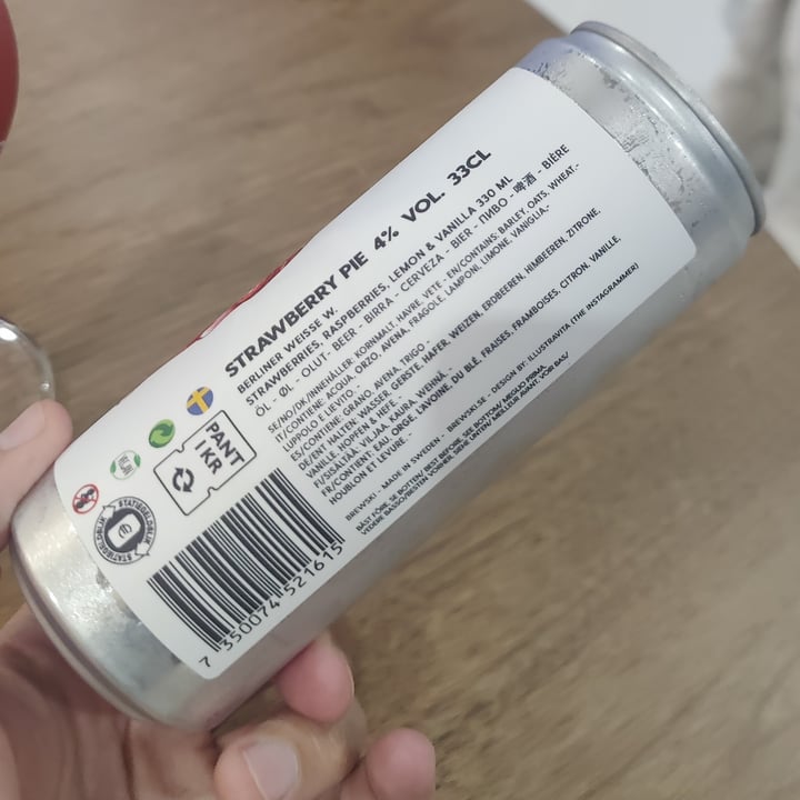 photo of Brewski Strawberry Pie shared by @lukasser on  02 Oct 2025 - review